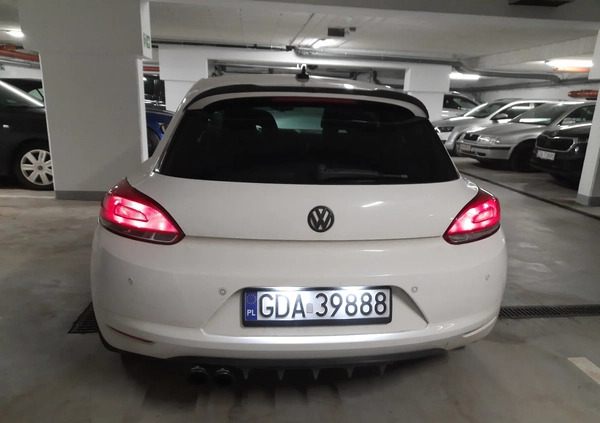 Volkswagen Scirocco cena 29500 przebieg: 222300, rok produkcji 2009 z Rumia małe 106